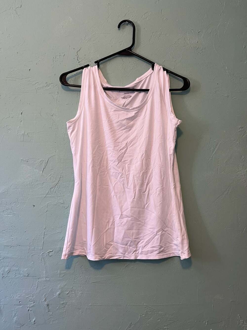 Dana Buchman Tank Top Size Small White Nylon Spandex